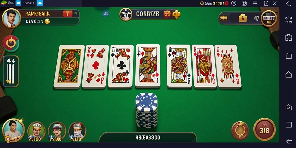 Screenshot gameplay 3178 menampilkan suasana permainan Domino.