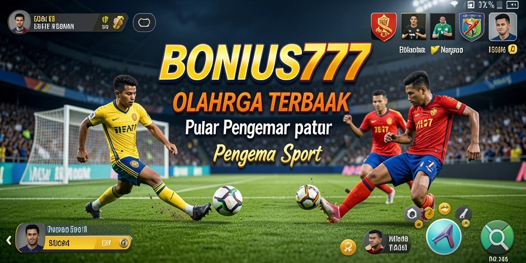 Tampilan gameplay menarik dari BONUS777 yang menonjolkan aksi olahraga seru.