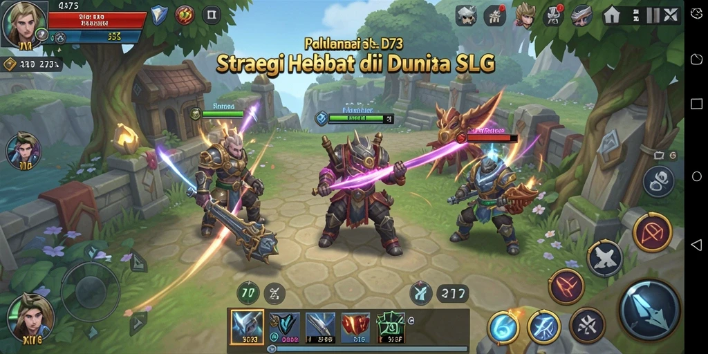 Visual gameplay D73 yang menegangkan dan mendebarkan.