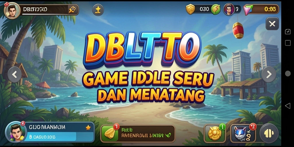 Tampilan menarik dari gameplay DBLTOTO dengan mekanisme Idle yang unik.